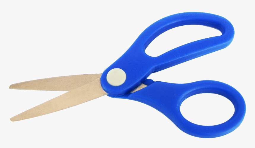 Small Pair Of Blue Scissors - Pair Of Scissors, HD Png Download