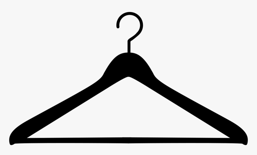 Clothes Hanger,clip Art,home - Coat Hanger Transparent Background, HD Png Download