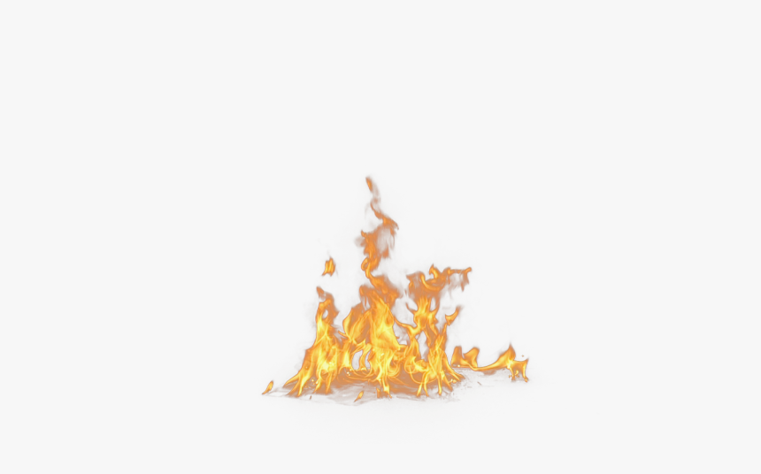 Flame Fire Png - Flames On The Ground, Transparent Png