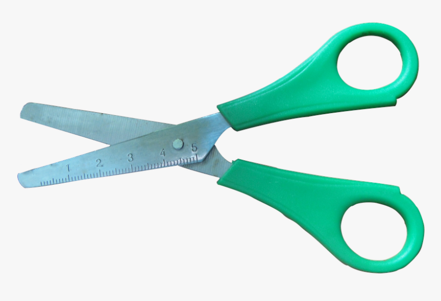 A Pair Of Scissors, Office, Card, Paper, House, School - School Scissors Transparent Background, HD Png Download