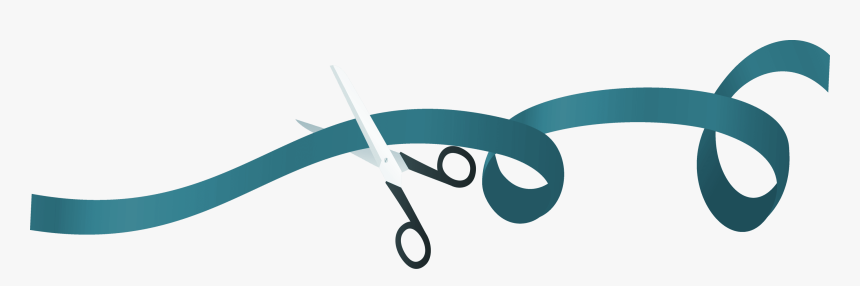 Scissors - Opening Ribbon Cutting Png, Transparent Png