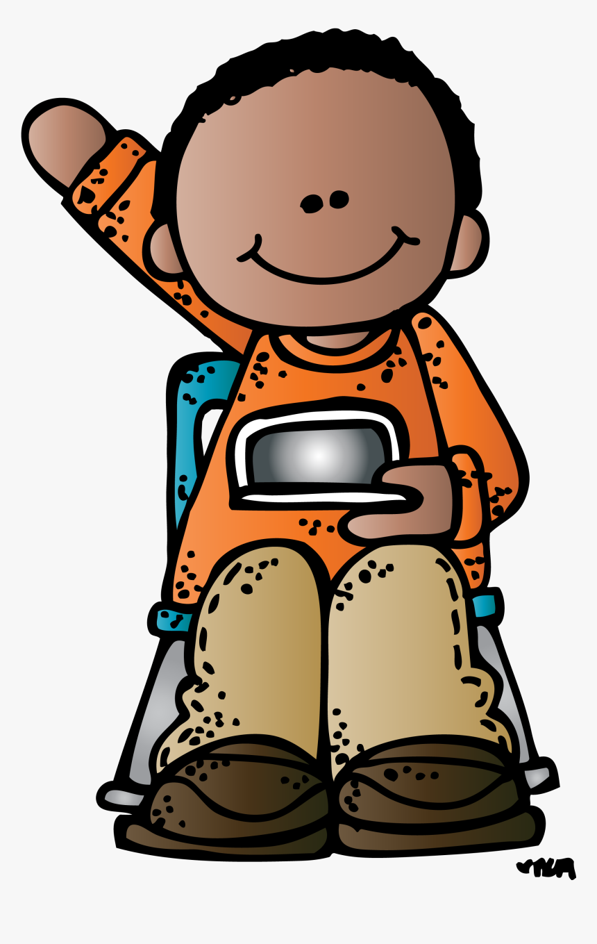 Melonheadz Raising Hand Clipart, HD Png Download