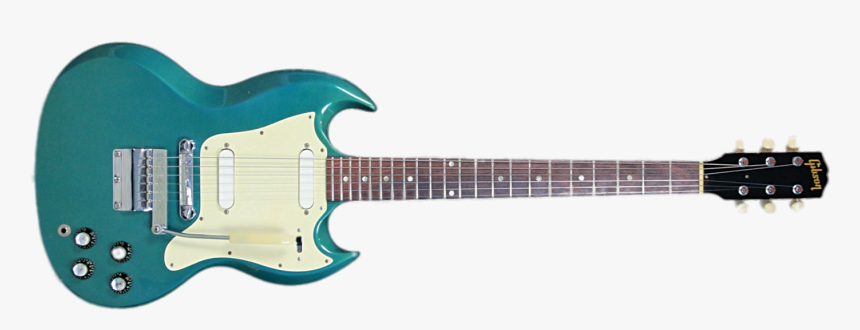 Vintage & Modern Guitars - Pelham Blue Gibson Sg Melody Maker, HD Png Download