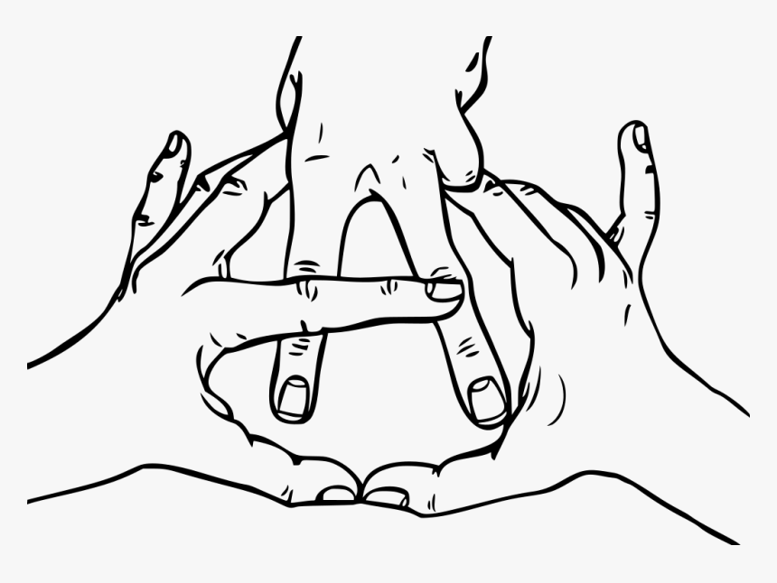 Anarchy Symbol With Hands, HD Png Download