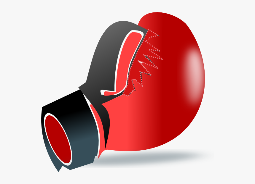 Boxing Glove Clip Art - Guante Boxeo Png, Transparent Png