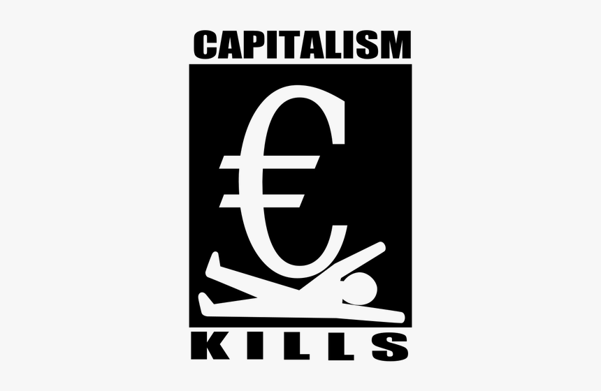 Capitalism Kills Vector Symbol - Capitalism Kills, HD Png Download