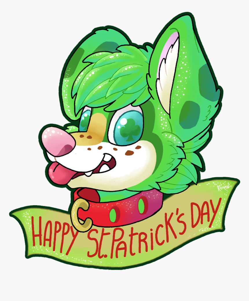 Clipart Dogs St Patrick Day - Cartoon, HD Png Download