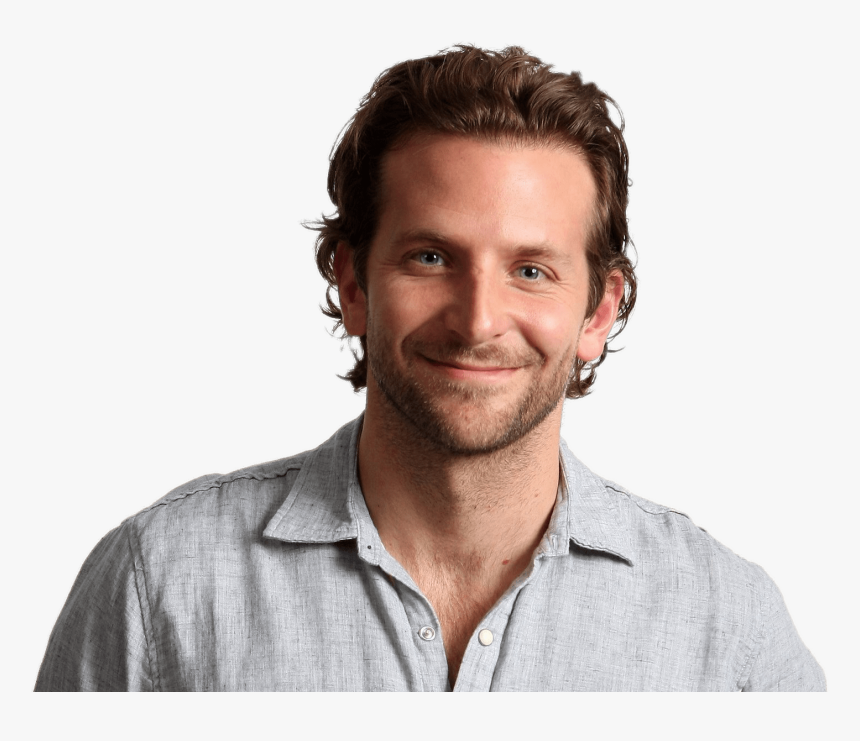 Bradley Cooper - Bradley Cooper White Background, HD Png Download