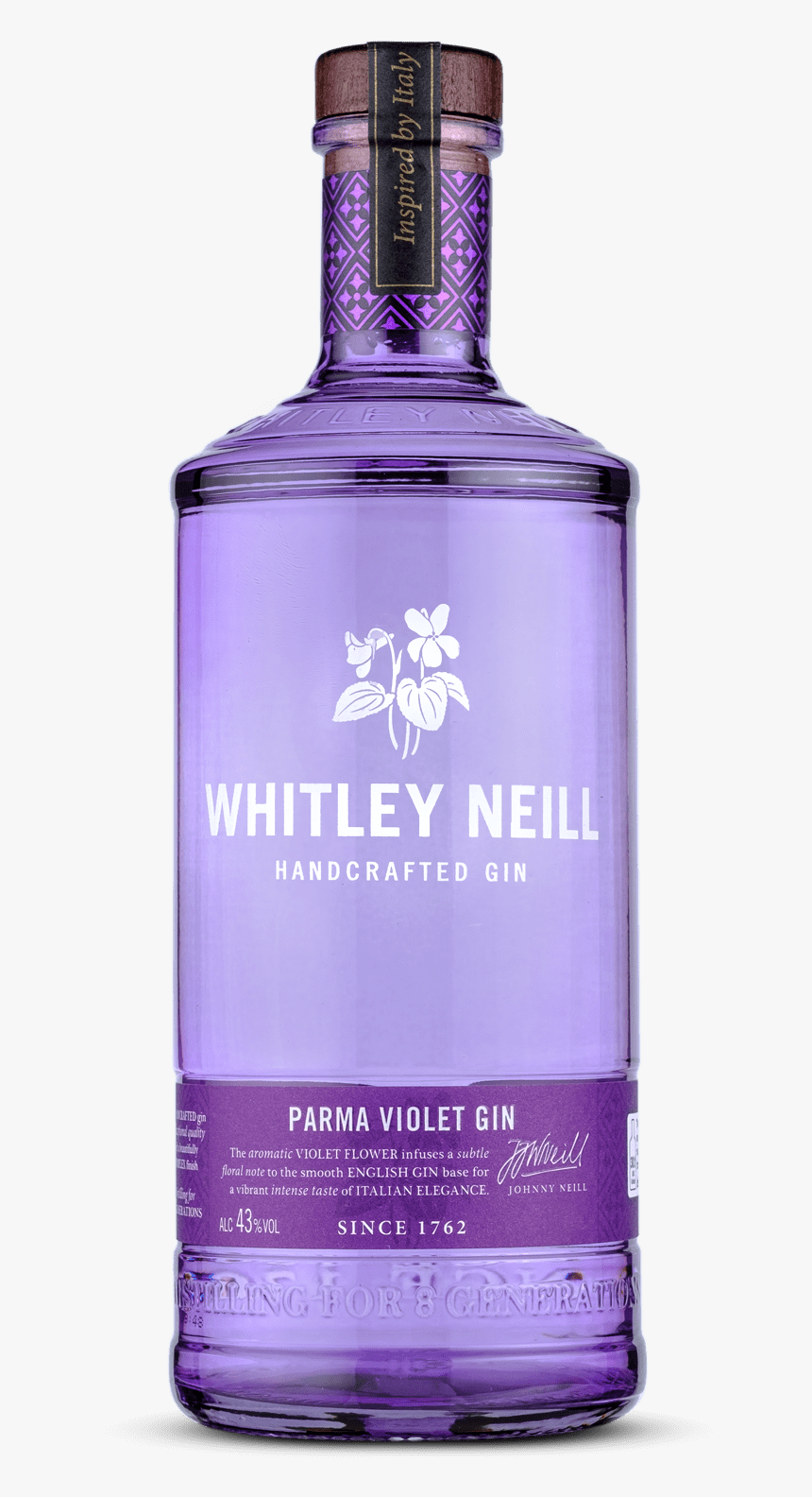 Transparent Violets Png - Whitley Neill Parma Violet Gin, Png Download
