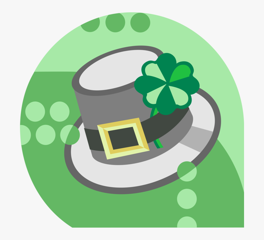 Vector Illustration Of St Patrick S Day Leprechaun - Emblem, HD Png Download