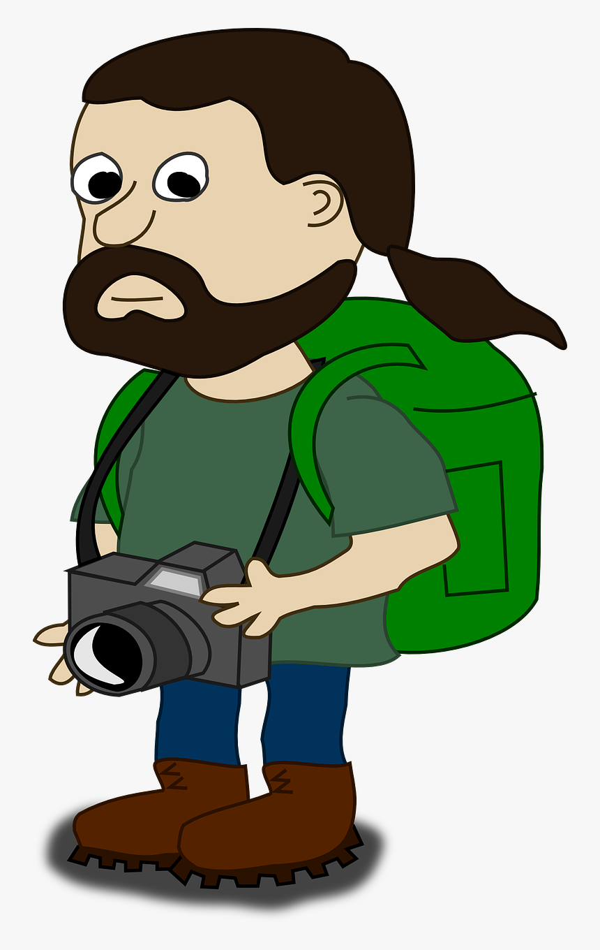 Animasi Fotografer Png, Transparent Png