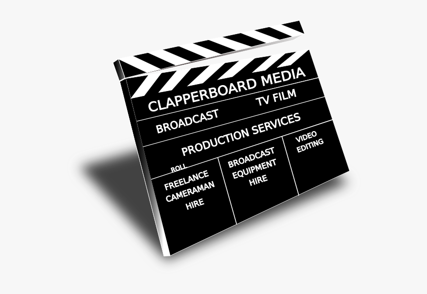 Clapperboard Hd Background Png Transparent - Graphic Design, Png Download