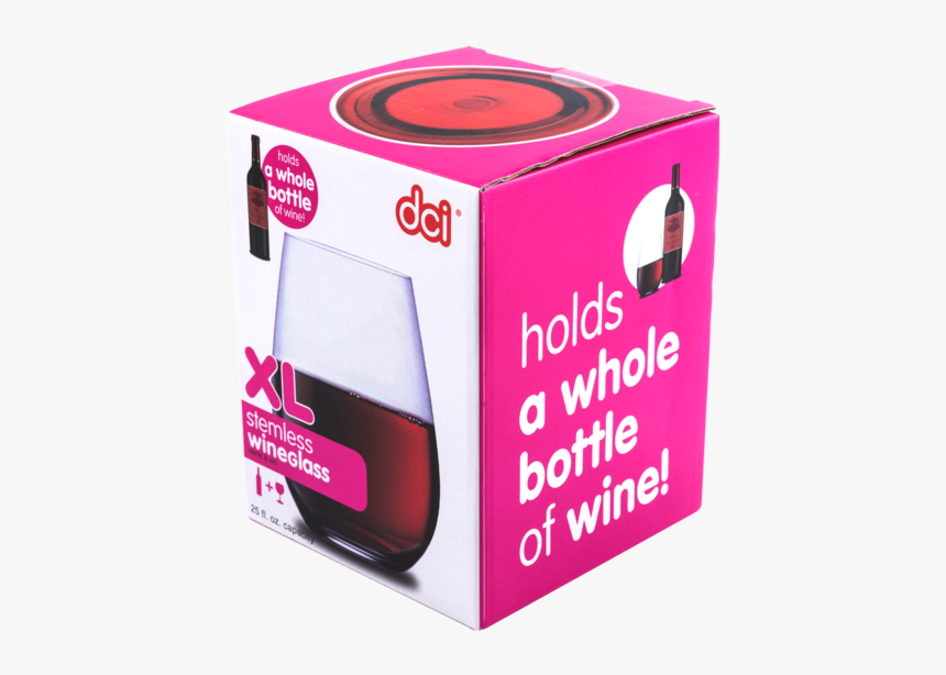 Xl Stemless Wine Glass, HD Png Download
