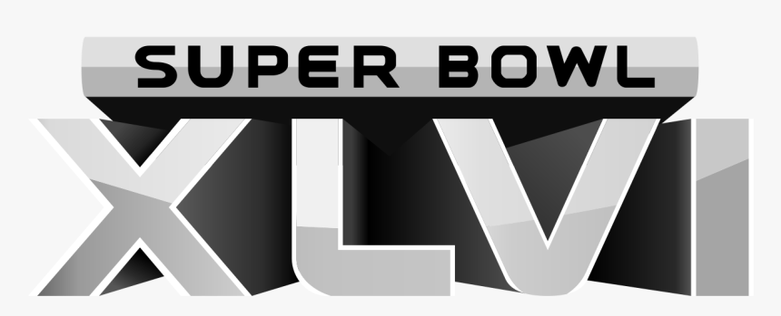 Super Bowl Xlvi Emblem Png Logo - Super Bowl 2012, Transparent Png