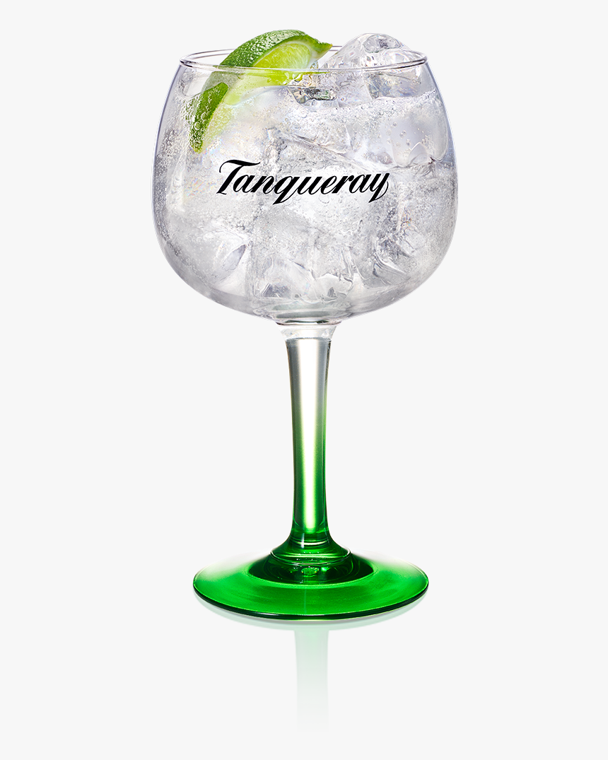 Tanqueray London Dry Gin & Tonic - Tanqueray Copa Glass, HD Png Download