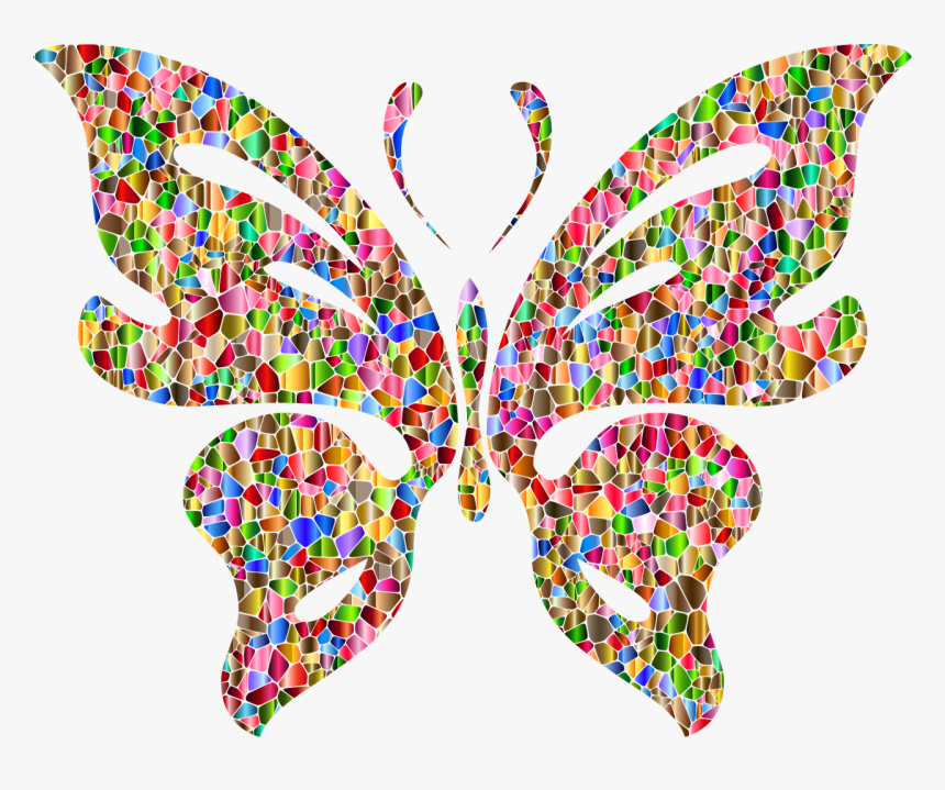 Color Butterfly, HD Png Download