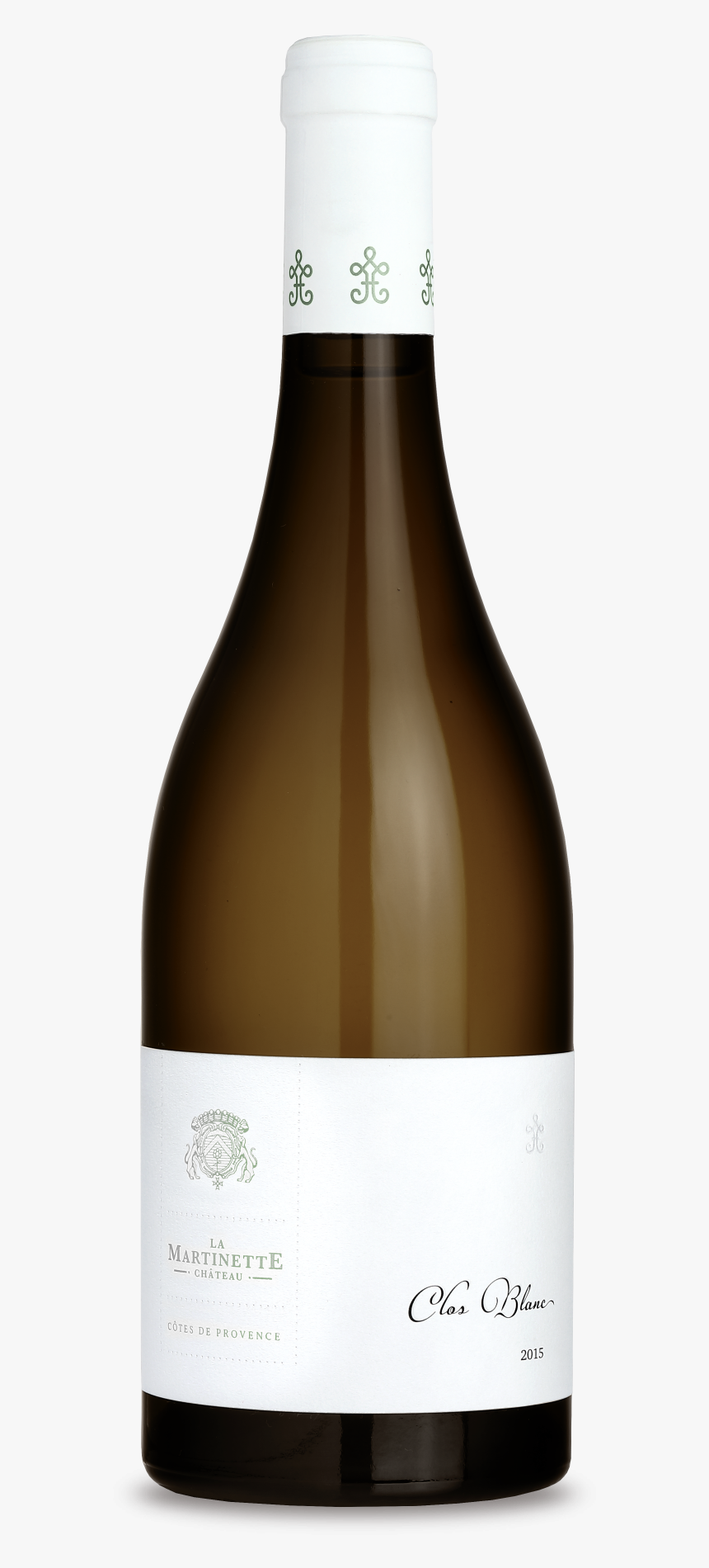 Clos Blanc - Glass Bottle, HD Png Download