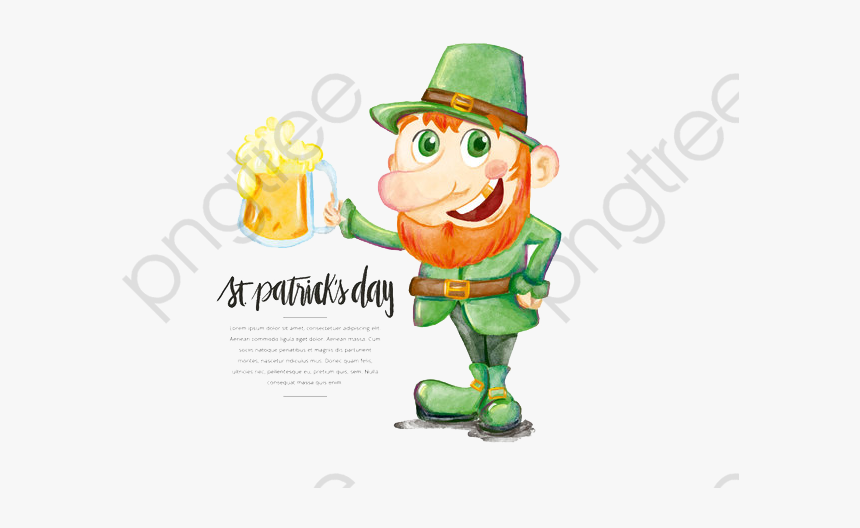 St Patrick's Day Cartoons Png, Transparent Png