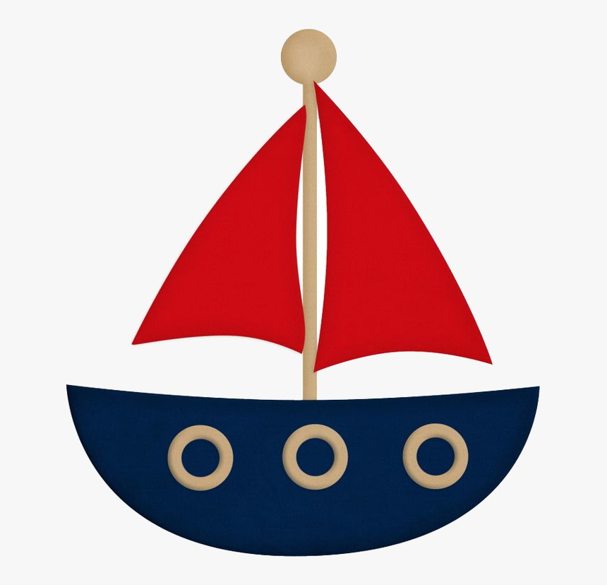 Sailboat Free Sailing Clip Art Vector For About Transparent - Dibujo De Barco Infantil, HD Png Download