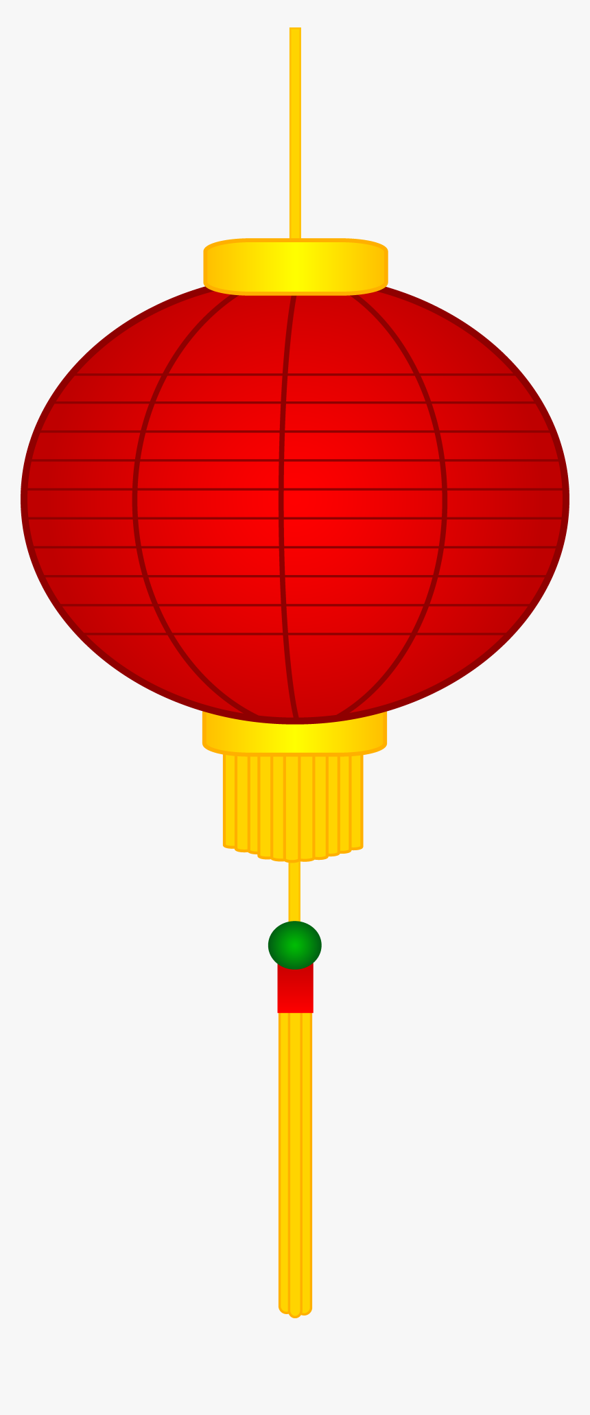 Transparent China Clipart - Chinese Red Lantern Clip Art, HD Png Download