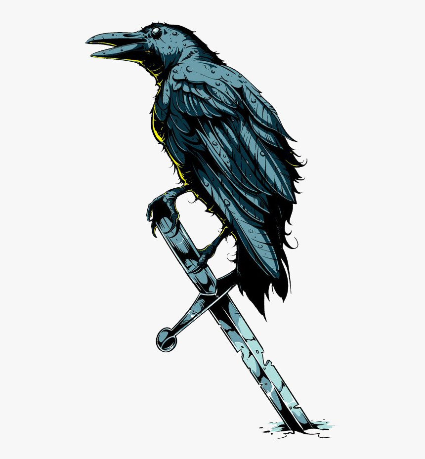 Raven Blue Png Transparent, Png Download