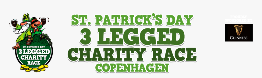 Patrick S Day 3-legged Charity Race, Copenhagen - Poster, HD Png Download