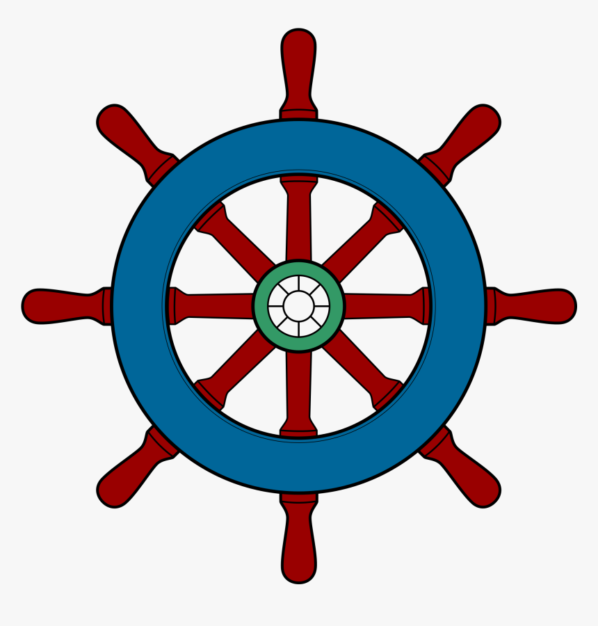 Ship's Wheel Clip Art, HD Png Download