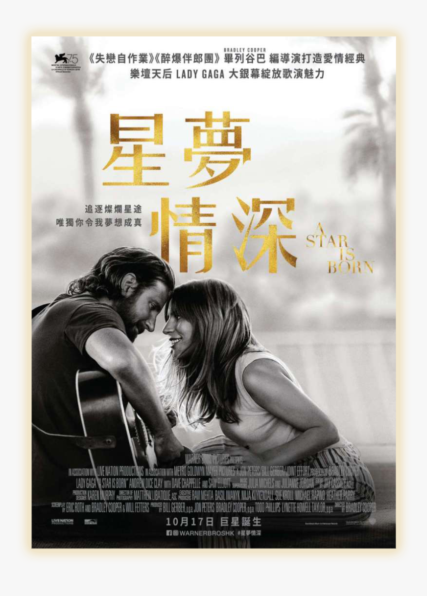 Star Is Born Rated, HD Png Download