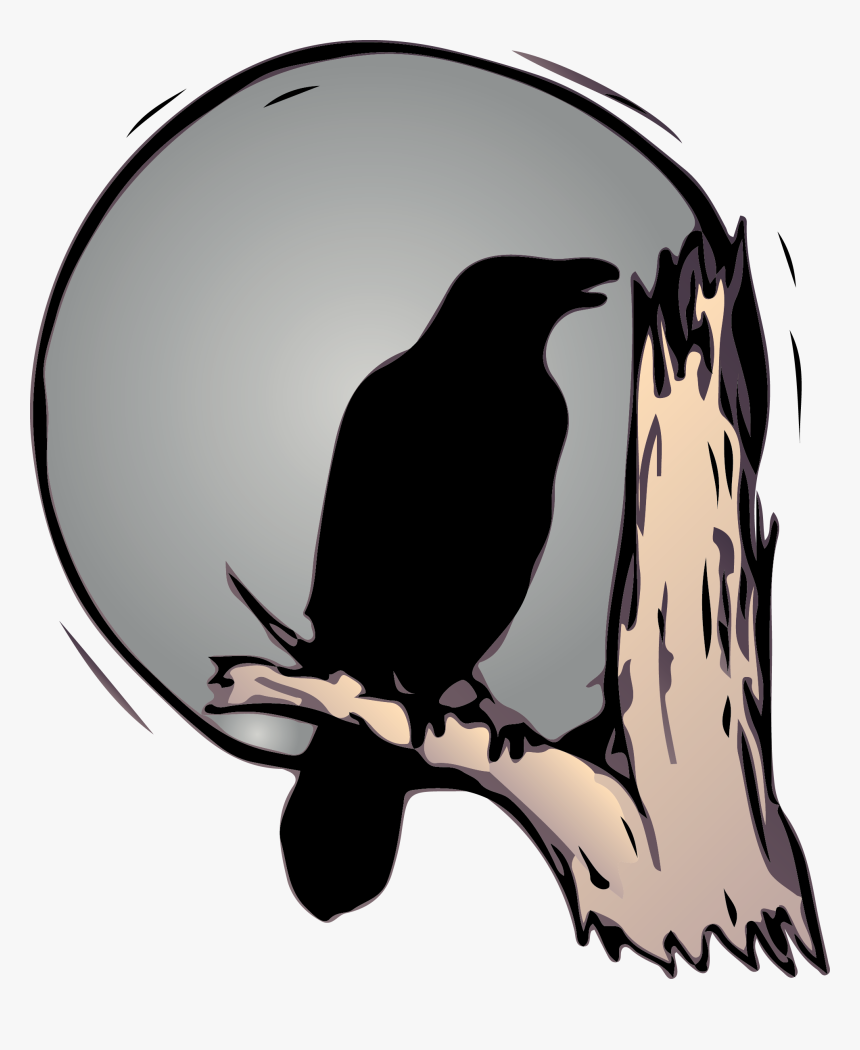 Black Crow Png, Transparent Png