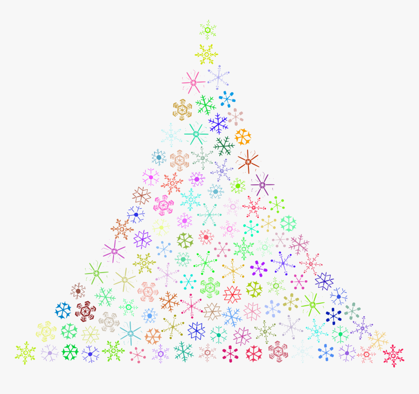 Transparent Snowflakes Background Png, Png Download