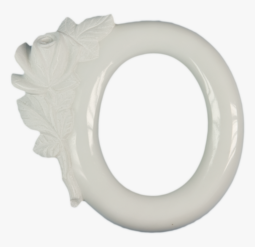 Oval Frame With Rose - Circle, HD Png Download