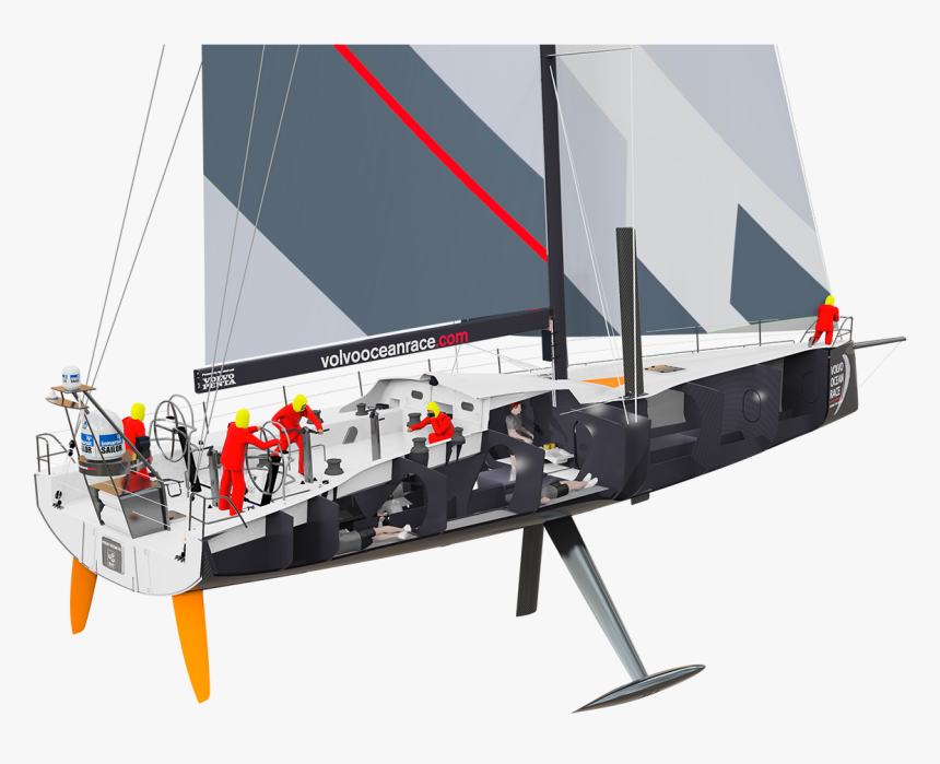 Volvo Ocean Race Ship, HD Png Download