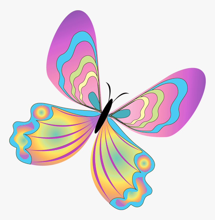 Butterflies Butterfly Png Image Clipart - Png Format Butterfly Clipart Png, Transparent Png