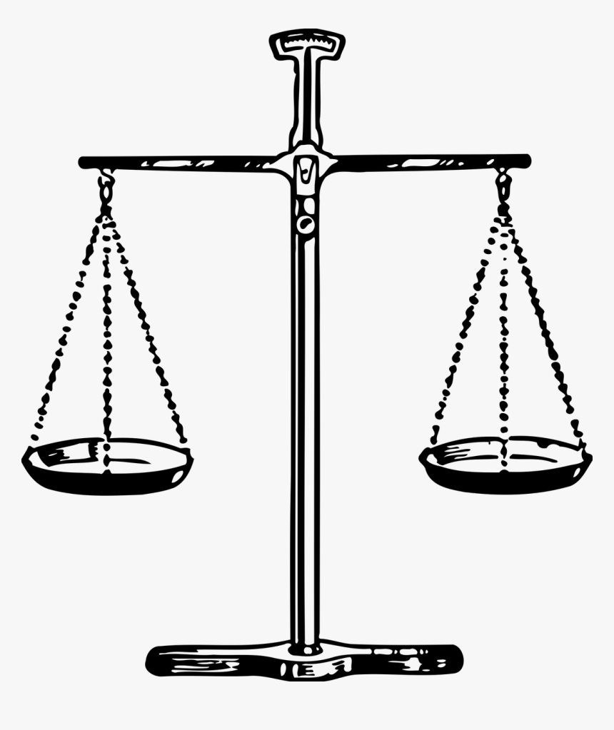 Scale,symbol,metal - Scales Of Justice, HD Png Download