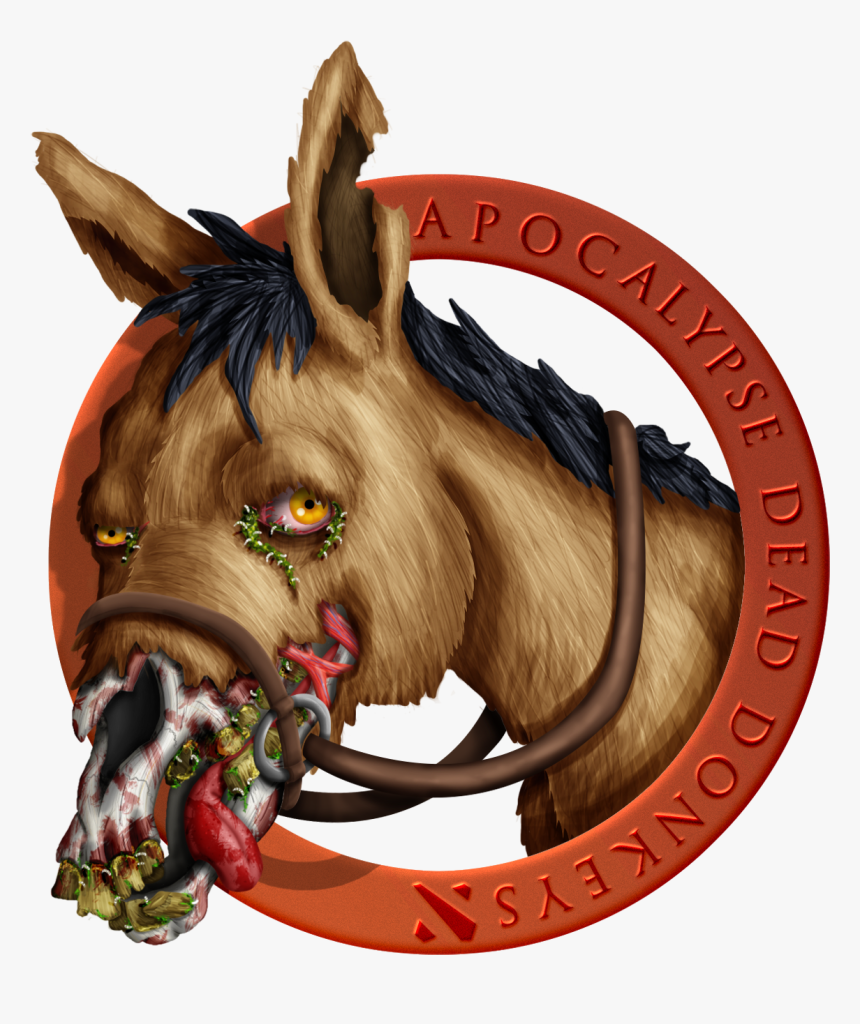 Apocalypse Dead Donkeys - Mane, HD Png Download