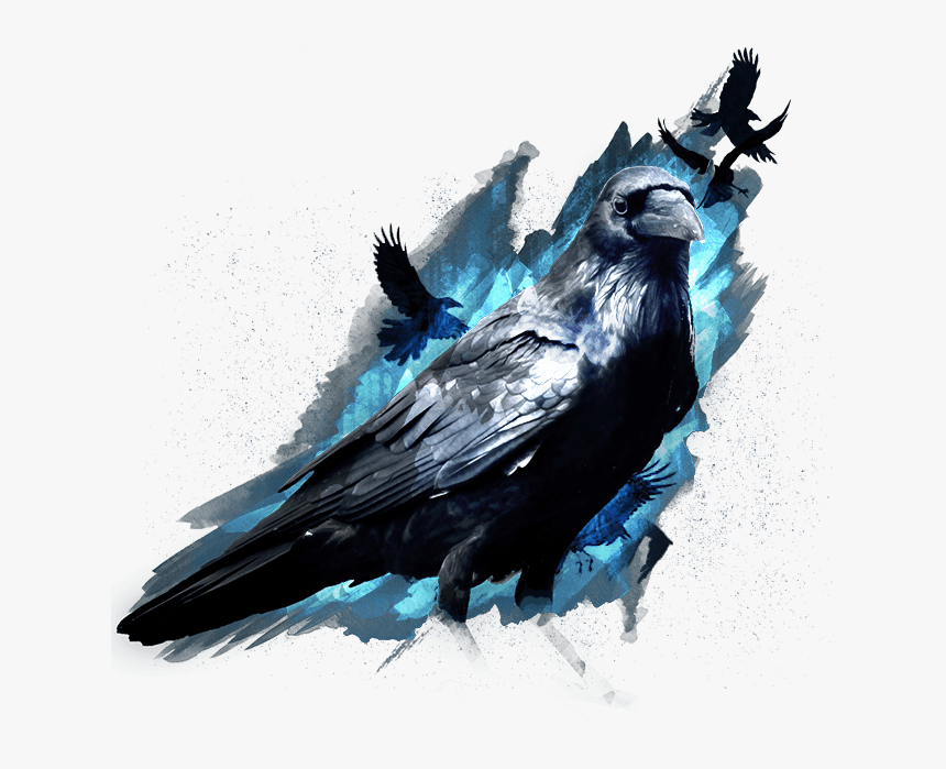 Magical Raven, HD Png Download