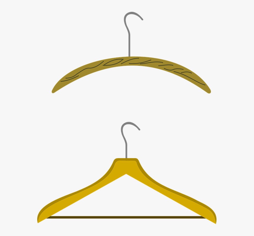 Hanger, Hooks, Clothing, Wooden Hanger - Ganchos Vector Ganchos De Ropa Png, Transparent Png