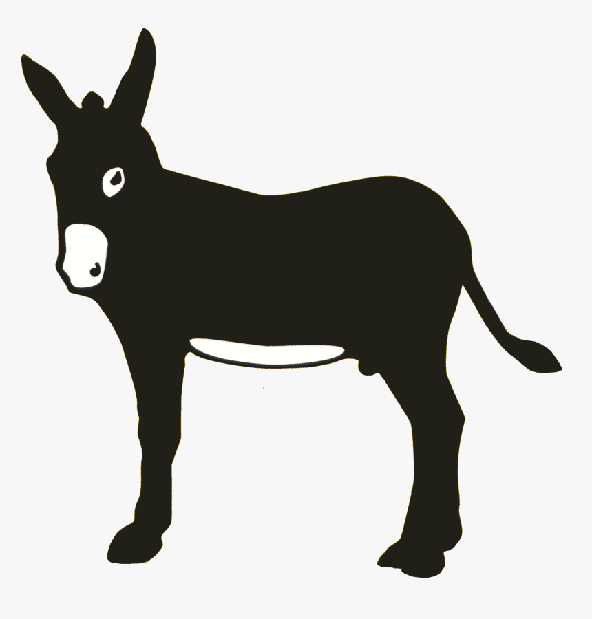 Transparent Donkey Clipart - Donkey Icon Png, Png Download
