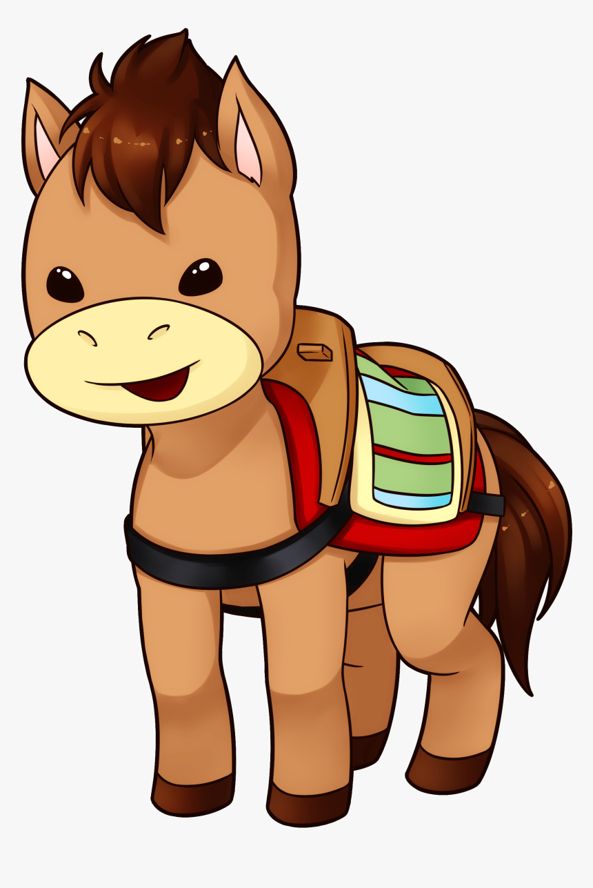 Donkey - Cartoon, HD Png Download