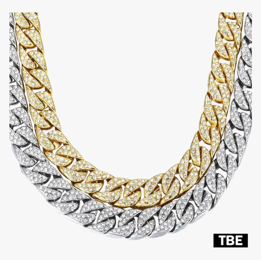 Transparent Icicle Png - Rappers Necklace, Png Download