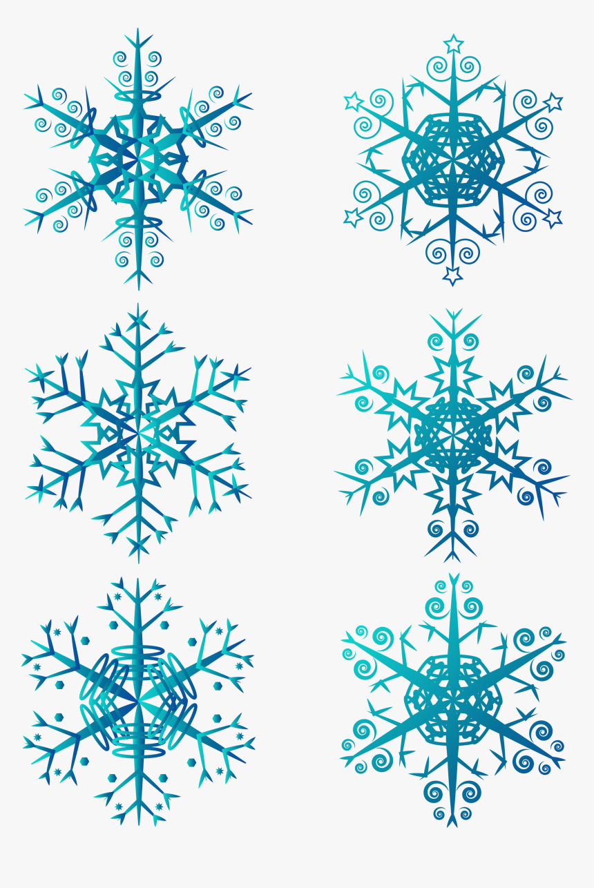 Transparent Snowflake Banner Clipart - Flocos De Neve, HD Png Download