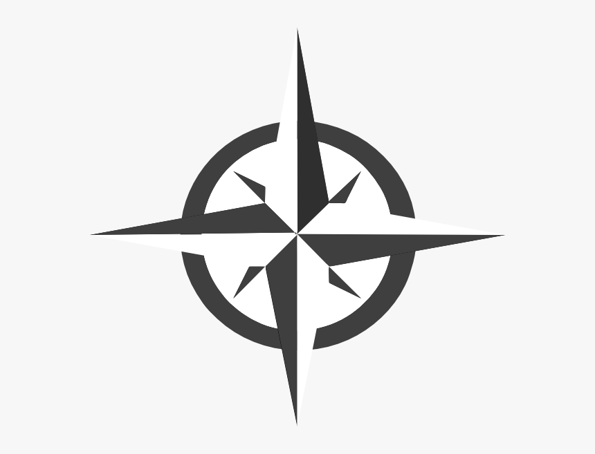 Nautical Star Tattoos Png Hd - Compass Rose Transparent, Png Download