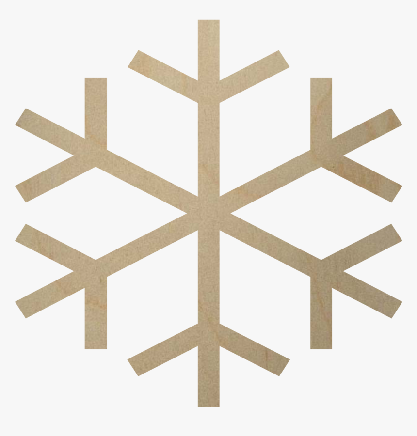 Snowflake Cut Out - Snowflake Svg, HD Png Download