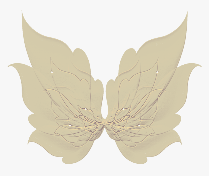 Transparent Gold Butterfly Png - Fairy, Png Download