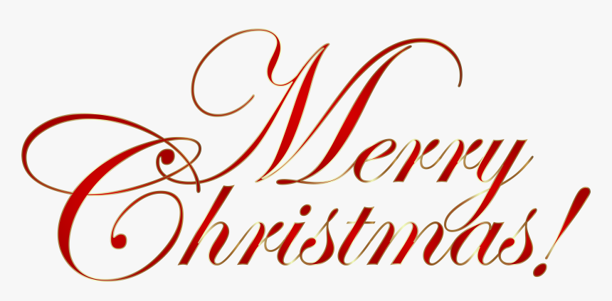 Merry Christmas Png Transparent - Merry Christmas Transparent Clipart, Png Download