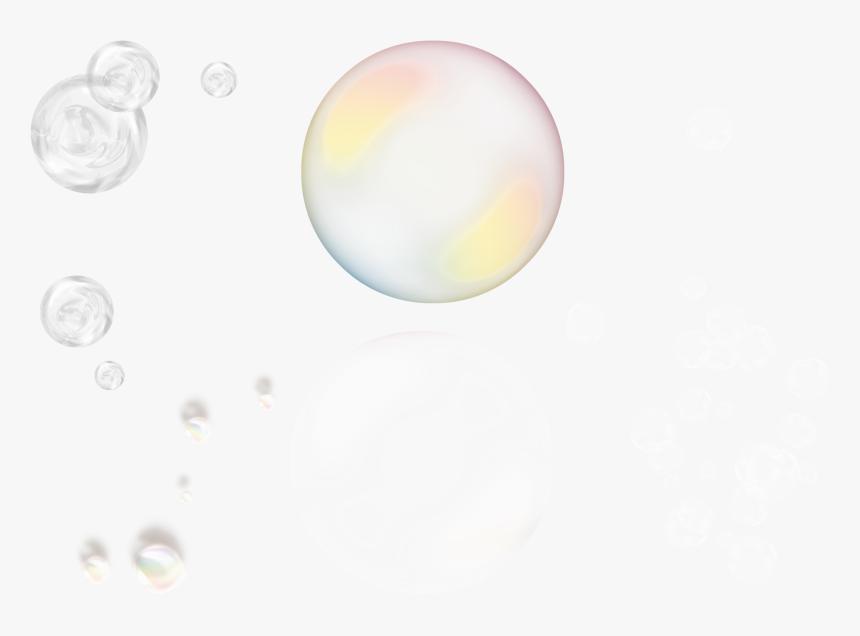 Clip Art Blowing Glitter Png - Bubbles Photoshop, Transparent Png