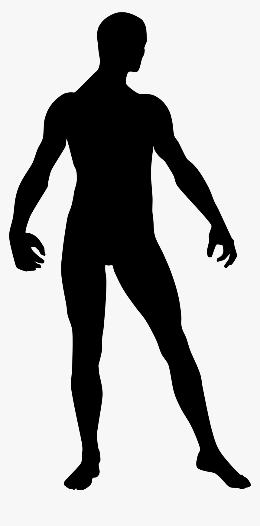Transparent Man Praying Silhouette Png - Areas To Target In A Fight, Png Download