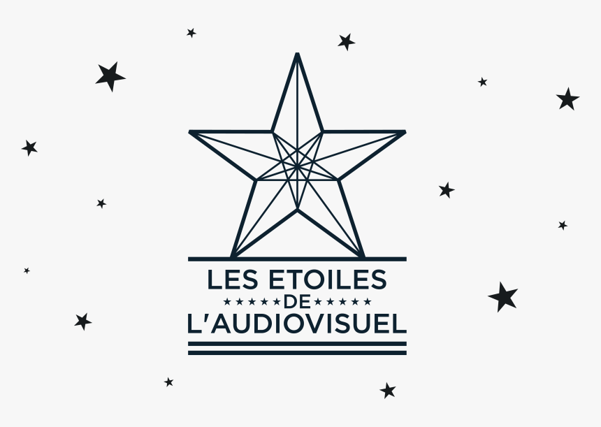 Etoile Etoile Black And White Star Backgrounds - Sticker, HD Png Download