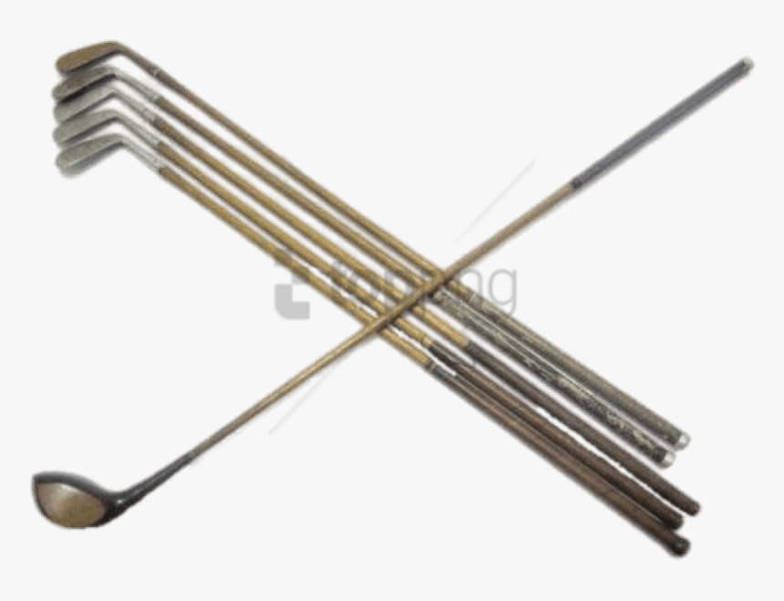 Free Png Download Antique Golf Clubs Png Images Background - Golf Club, Transparent Png
