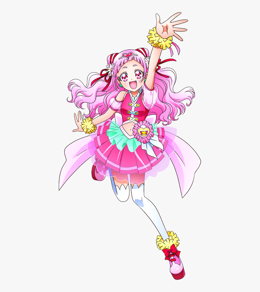 Hana Nono Render - Hugtto Precure Cure Yell, HD Png Download
